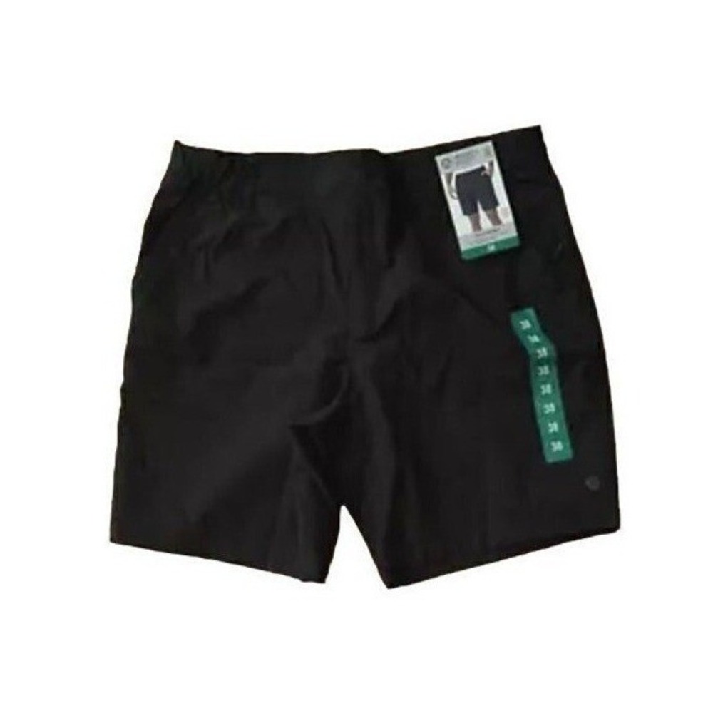 Mondetta Outdoor Project Mens Tech Shorts Elastic Waistband Black Size 38 New!‎